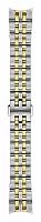 Paski i części Bransoleta Stalowa Tissot Bicolor Żółte Złoto 16mm Ballade Lady T605039827
