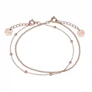 Cluse Bransoletka Essentielle Rose Gold Set of Two Fine Bracelets CLJ10010