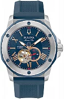 Bulova Marine Star Automatic Open-Heart 98A282