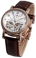 Carl von Zeyten Bernau Dual Balance Automatic Open-Heart Power Reserve Rose Gold PVD CVZ0033RWH