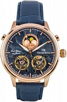 Carl von Zeyten Durbach Dual Balance Moonphase Automatic Open-Heart Sapphire CVZ0060RBLS