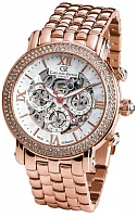 Carl von Zeyten Kniebis Lady Automatic Skeleton Rose Gold PVD Sapphire CVZ0062RWMS