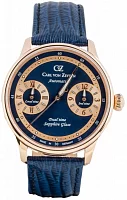 Carl von Zeyten Schonmunzach Automatic Dual Time Limited Edition CVZ0086RBLS