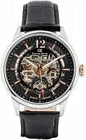 Carl von Zeyten Schramberg Automatic Skeleton Sapphire CVZ0080BKRS