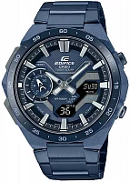 Casio Edifice Analog-Digital Carbon Solar Smartphone Link Bluetooth ECB-2200CB-2AEF