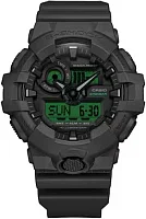 Casio G-Shock Analog-Digital Black and Electro Green Special Edition GA-700BEG-1AER