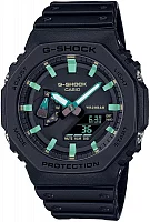 Casio G-Shock Analog-Digital Carbon Core Guard Black & Rust Special Edition GA-2100RC-1AER