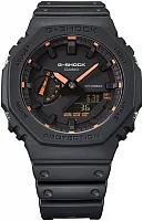 Casio G-Shock Analog-Digital Carbon Core Guard Neon Accent Orange GA-2100-1A4ER