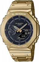 Casio G-Shock Analog-Digital in Steel Bluetooth Solar Yellow Gold GM-B2100GD-9AER