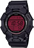 Casio G-Shock Digital Black and Bold Red GD-010BBR-1ER