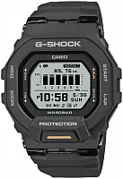 Casio G-Shock Digital Bluetooth Smartphone Link Steptracker Black GBD-200-1A1ER