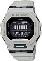 Casio G-Shock Digital Bluetooth Smartphone Link Steptracker Utility Light-Grey GBD-200UU-9ER