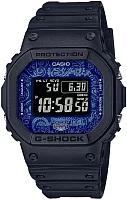 Casio G-Shock Digital Solar Bluetooth Smartphone Link Blue Paisley Special Edition GW-B5600BP-1ER