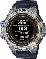 Casio G-Shock Fitness Watch Digital HR GPS Bluetooth Steptracker Black x Gold GBD-H1000-1A9ER