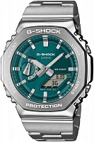 Casio G-Shock Steel Analog-Digital Metal-Covered GM-2110D-3A1ER