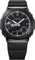 Casio G-Shock Steel Analog-Digital Metal-Covered Luxe Black GM-2100LXB-1AER