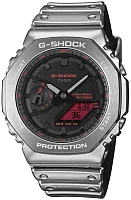 Casio G-Shock Steel Analog-Digital Silicone Strap Fine Metallic Series GM-2100YRA-8AER
