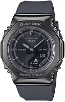 Casio G-Shock Steel Lady Analog-Digital Metal-Covered Black GM-S2110B-8AER