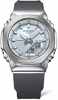 Casio G-Shock Steel Lady Analog-Digital Metal-Covered Ice Blue GM-S2110-2AER