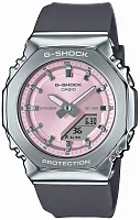 Casio G-Shock Steel Lady Analog-Digital Metal-Covered Pink GM-S2110-4AER