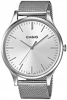 Casio Vintage Instashape Classic Circle Mesh Silver LTP-E140D-7AEF