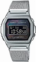 Casio Vintage ICONIC Steel Mesh A1000M-1BEF