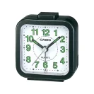 Casio Zegar Biurkowy Analogowy Prostokątny Czarny Podświetlany z Alarmem TQ-141-1EF