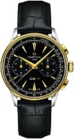 Certina DS-1 Automatic Chrono Black Dial Yellow Gold PVD C029.462.26.051.00