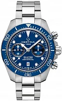 Certina DS Action Diver Bi-Compax Chrono Automatic A05 Blue Dial C032.827.11.041.00