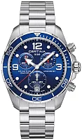 Certina DS Action Diver Chrono COSC Chronometer Blue C032.434.11.047.00