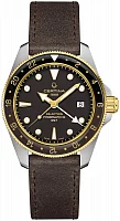 Certina DS Action Diver GMT 41mm Powermatic 80 Sapphire Black-Brown Yellow Gold PVD C032.929.26.051.00