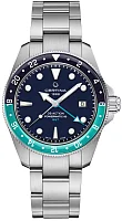 Certina DS Action Diver GMT 41mm Powermatic 80 Sapphire Blue-Turquoise C032.929.11.041.01