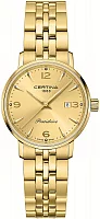 Certina DS Caimano Lady Precidrive Full Yellow Gold PVD C035.210.33.367.00