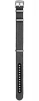 Certina DS+ Plus Pasek Materiałowy NATO Czarny 20mm C852022900