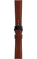 Paski i części DS+ Plus Pasek Skórzany Brązowy 20mm C852022597