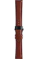 Paski i części DS+ Plus Pasek Skórzany Brązowy 20mm C852020149