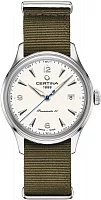 Certina DS Powermatic 80 White Dial NATO Strap C038.407.18.037.00