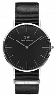 Daniel Wellington Classic Black Cornwall Silver Steel DW00100149