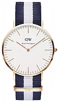 Daniel Wellington Classic Glasgow Rose Gold PVD 0104DW DW00100004