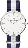 Daniel Wellington Classic Glasgow Silver Steel 0204DW DW00100018