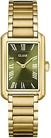 Cluse Belissena Gold Bracelet Olive Dial CW15007