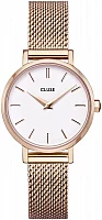 Cluse Boho Chic Petite Mesh Rose Gold White CW0101211003