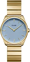 Cluse Feroce Petite Gold Light-Blue Dial CW11203