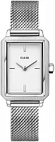 Cluse Fluette Silver Mesh White Dial CW11509