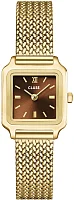 Cluse Gracieuse Petite Brown Dial Yellow Gold Mesh CW15511