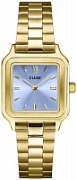 Cluse Gracieuse Petite Double Steel Yellow Gold Blue Dial CW11820