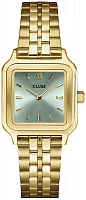 Cluse Gracieuse Petite Double Steel Yellow Gold Green Dial CW11818
