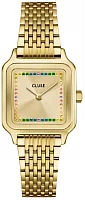 Cluse Gracieuse Petite Gold & Rainbow Stones Dial Yellow Gold CW11823