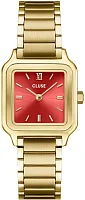 Cluse Gracieuse Petite Red Dial Yellow Gold PVD CW11827