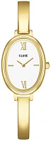 Cluse L'Ovale Yellow Gold White Dial CW16101